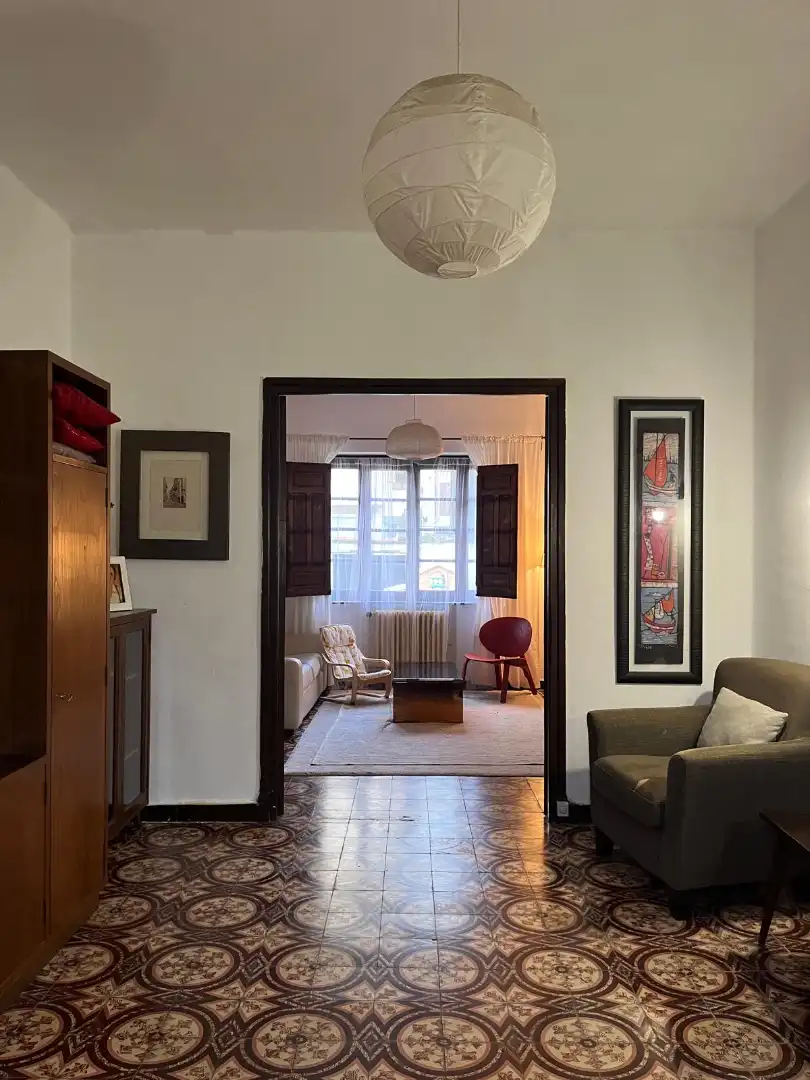 Sala d'estar de Casa o xalet en venda en Castrillón amb Calefacció, Jardí privat i Terrassa