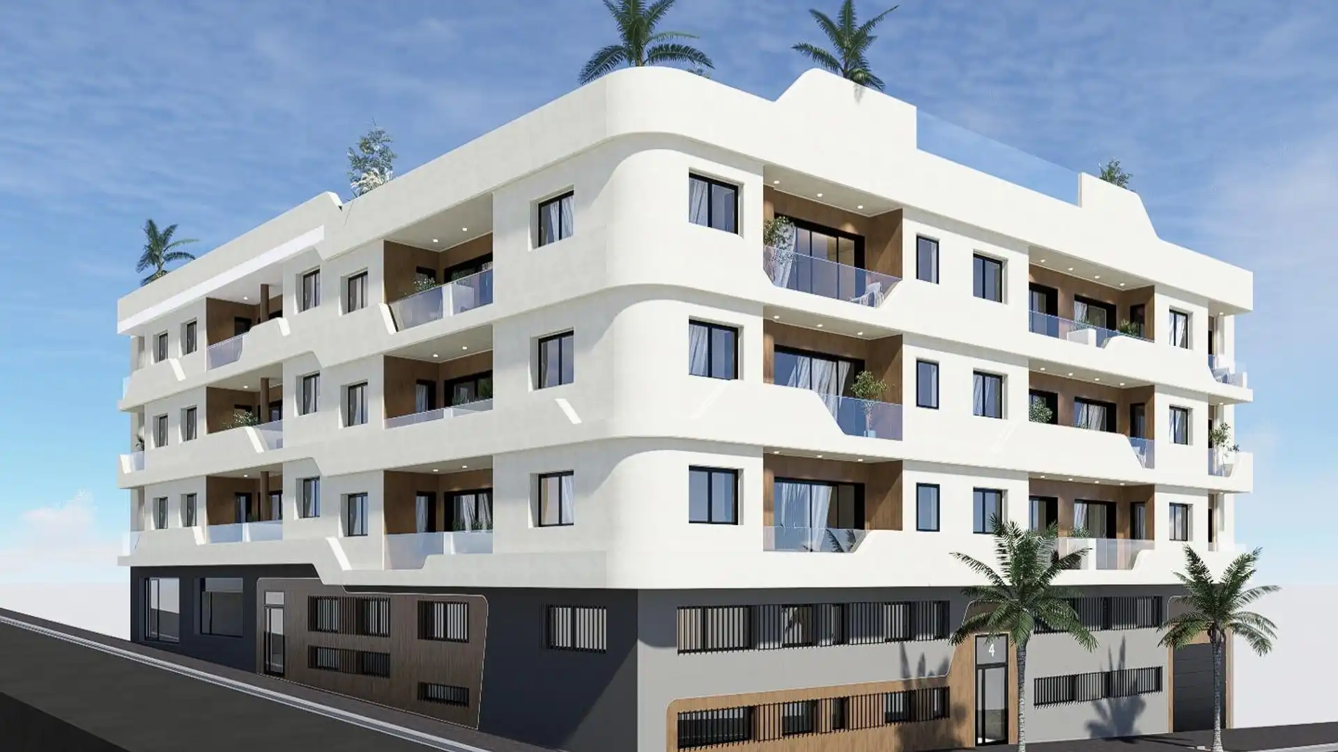 Vista exterior de Piso en venta en Alcantarilla con Terraza, Trastero y Balcón