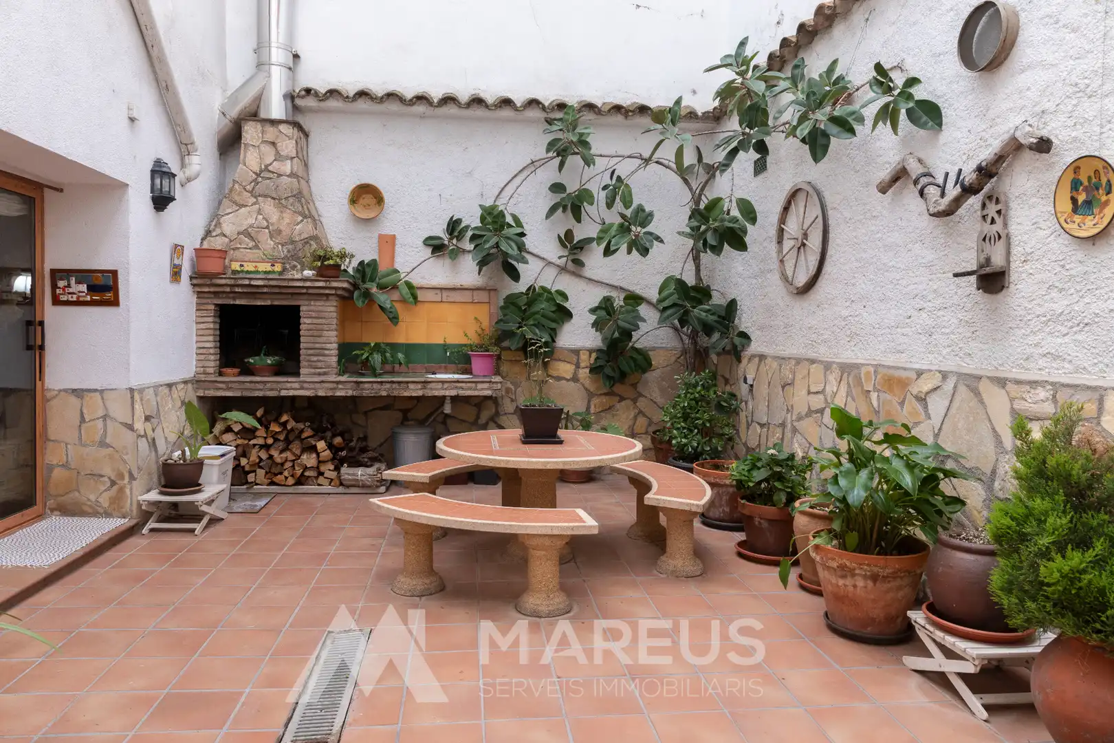 Terraza de Casa adosada en venta en Torrelavit con Calefacción