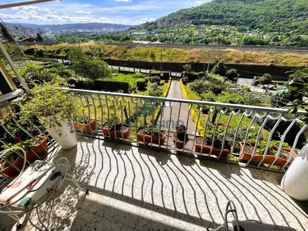 Terraza de Casa o chalet en venta en Ourense Capital  con Calefacción, Jardín privado y Terraza