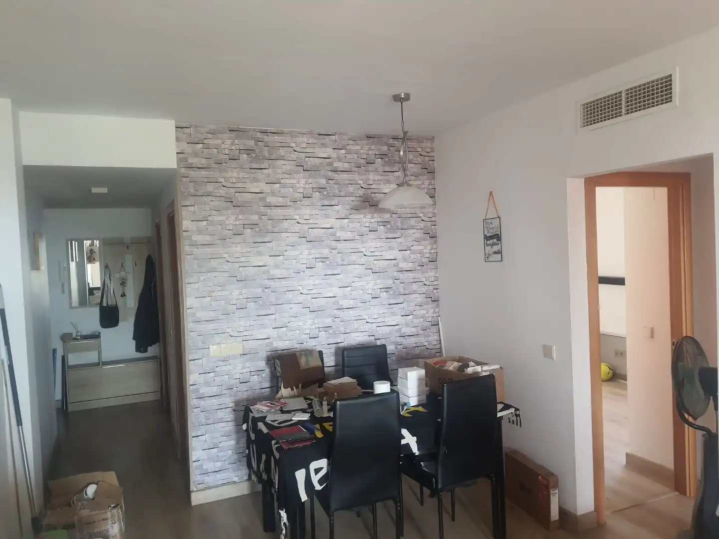 Dining room of Flat for share in Santangelo