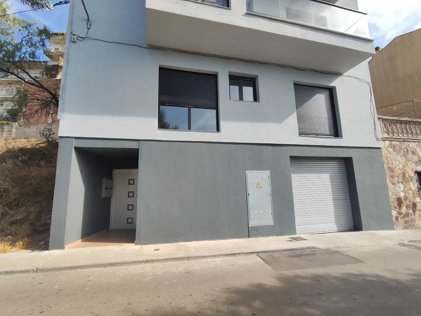 Exterior view of Flat for sale in Gelida  with Air Conditioner, Heating and Parquet flooring