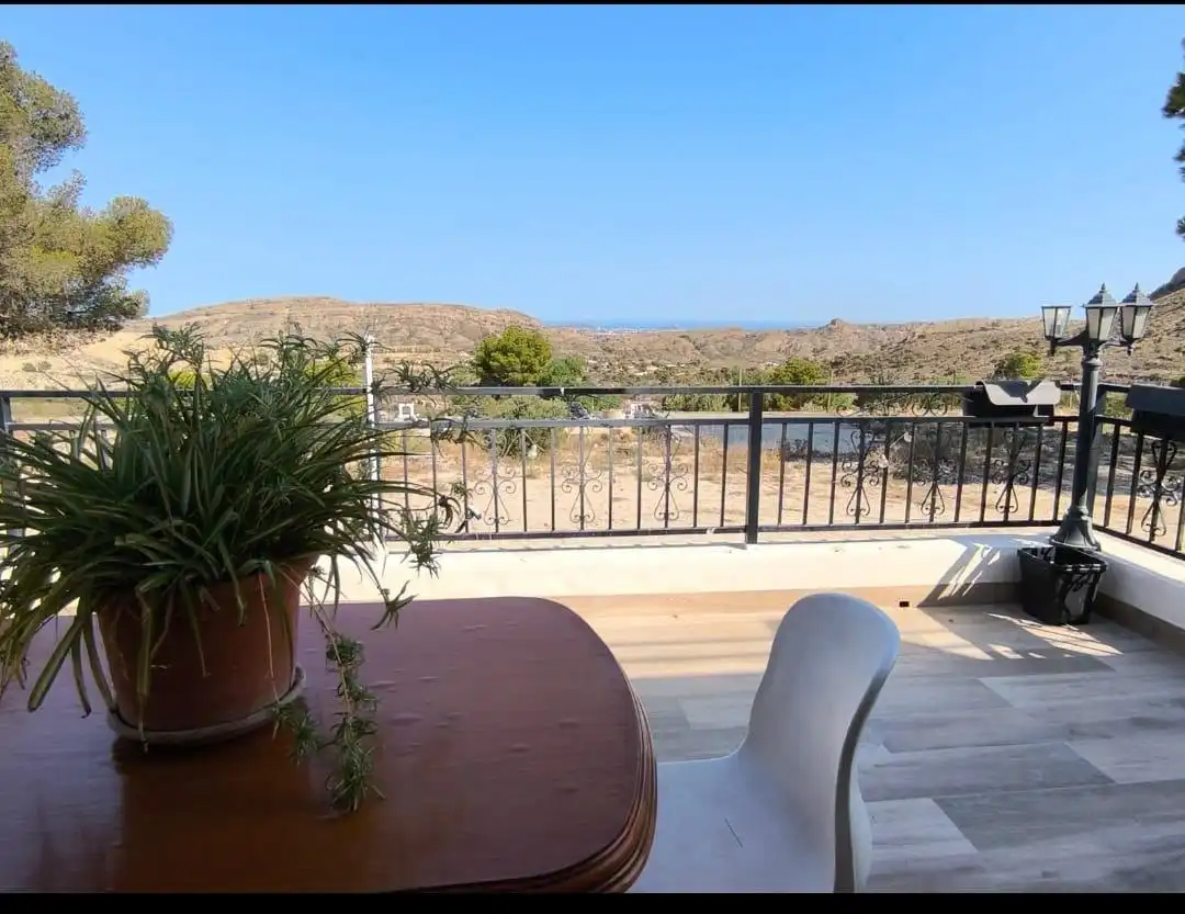 Terraza de Casa o chalet en venta en Agost con Aire acondicionado, Jardín privado y Terraza
