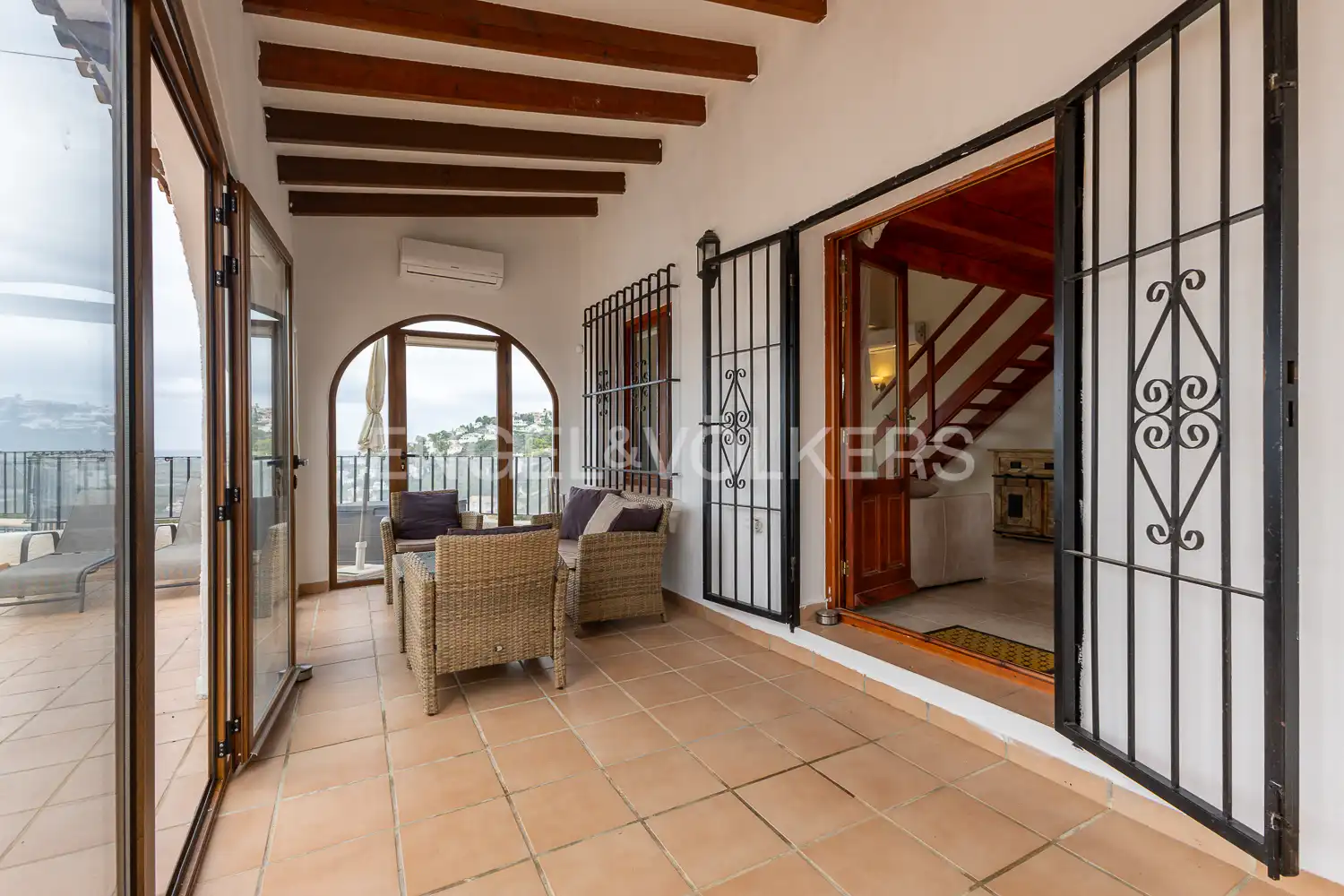 Terraza de Casa o chalet en venta en Pego con Aire acondicionado, Calefacción y Jardín privado