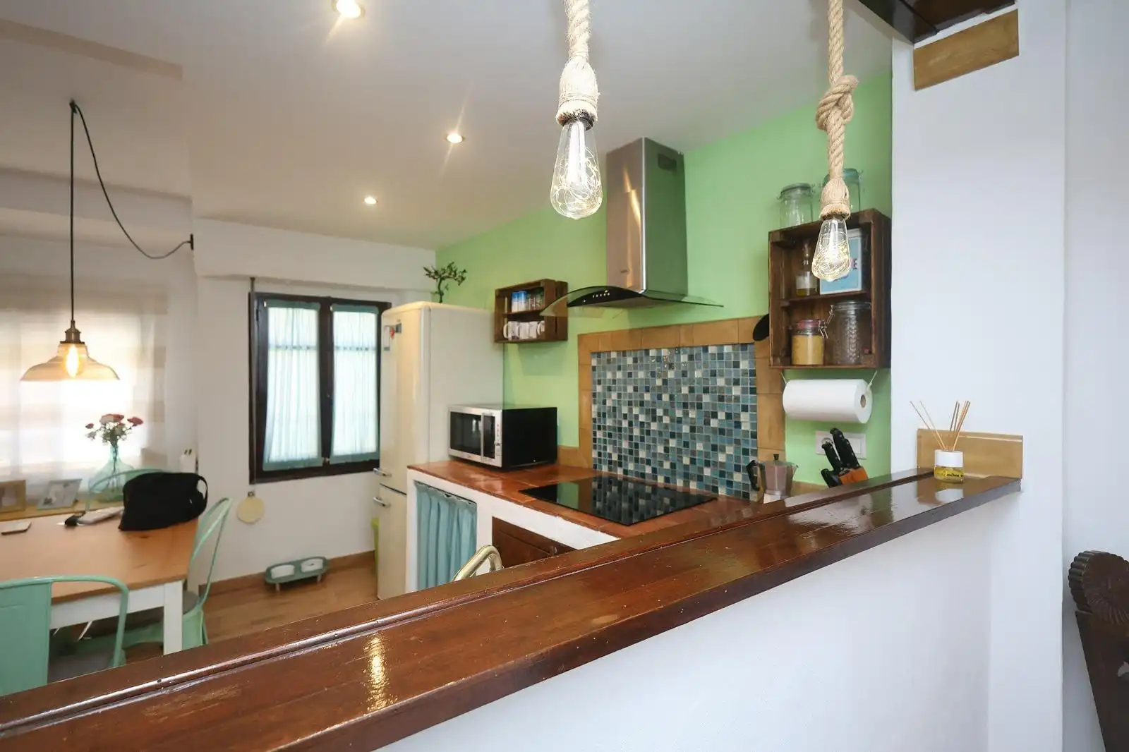 Cocina de Piso en venta en Valencia con Aire acondicionado, Parquet y Terraza