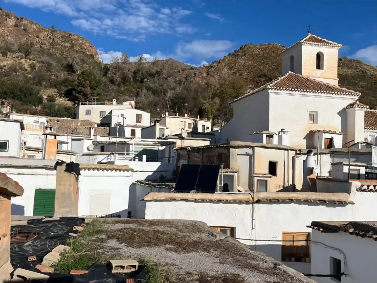 Vista exterior de Casa adosada en venta en Almegíjar