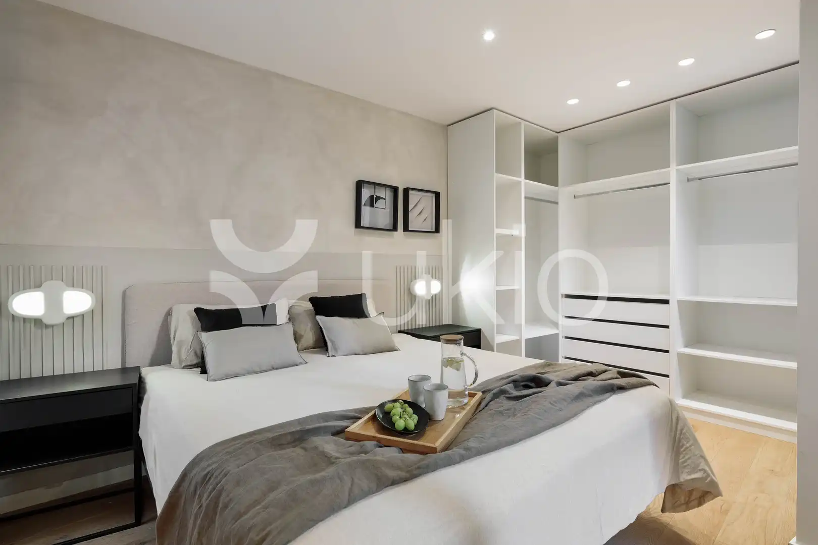 Habitación de Apartamento de alquiler en Barcelona con Aire acondicionado, Calefacción y Terraza