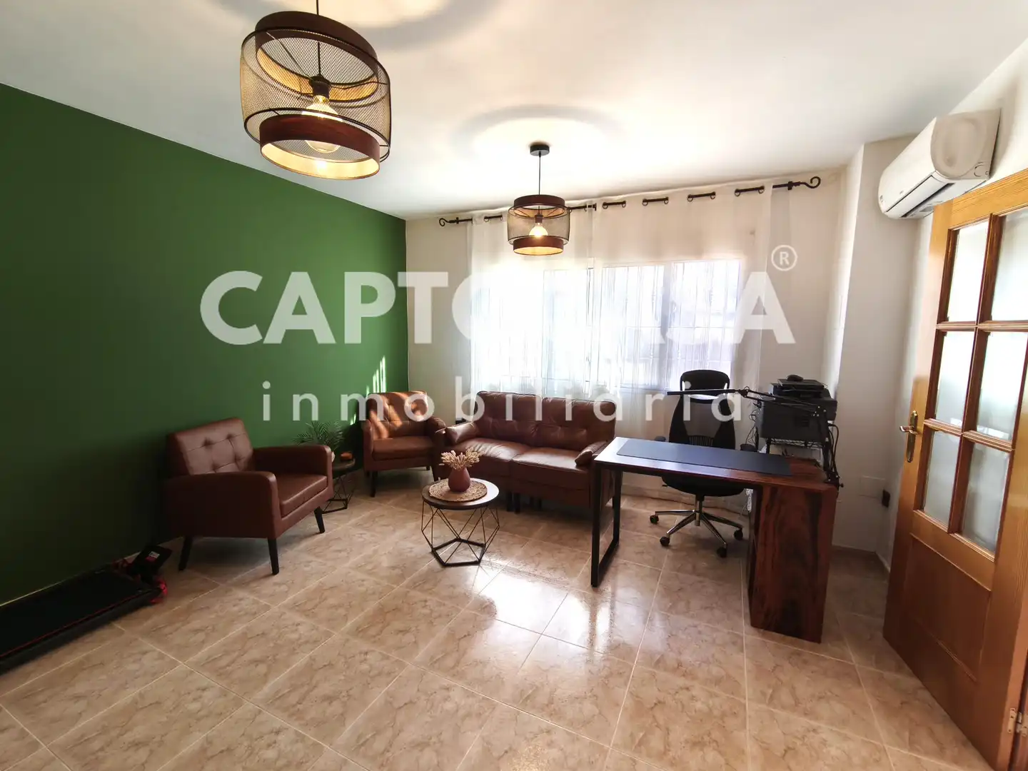 Sala d'estar de Casa adosada en venda en Cartagena amb Aire condicionat, Terrassa i Traster