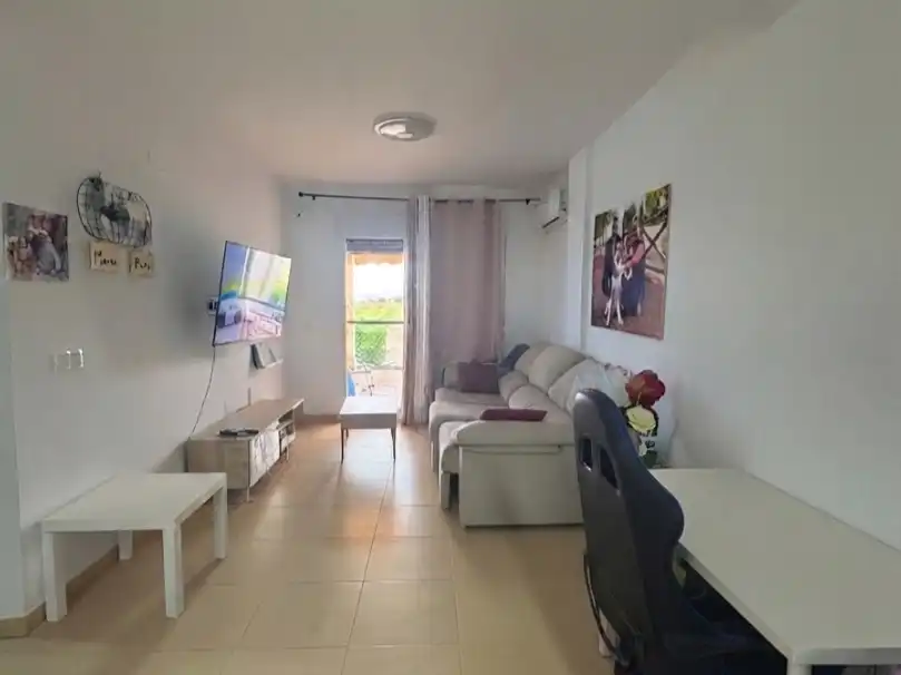 Sala de estar de Piso en venta en Alhama de Murcia con Aire acondicionado y Terraza