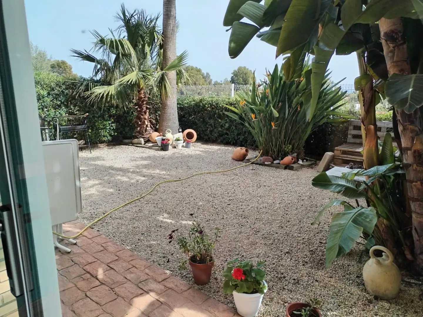 Garden of Duplexes for sale in Alcanar  with Terrace and Furnished