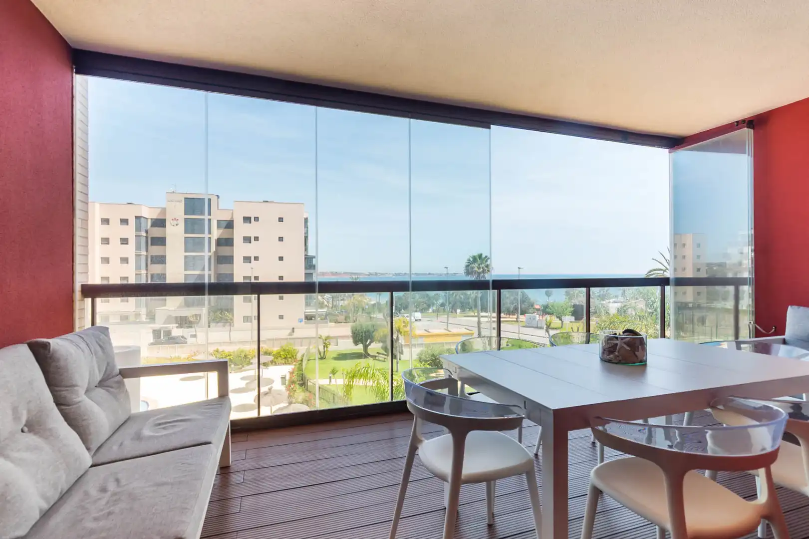 Terraza de Piso en venta en Pilar de la Horadada con Aire acondicionado, Calefacción y Jardín privado