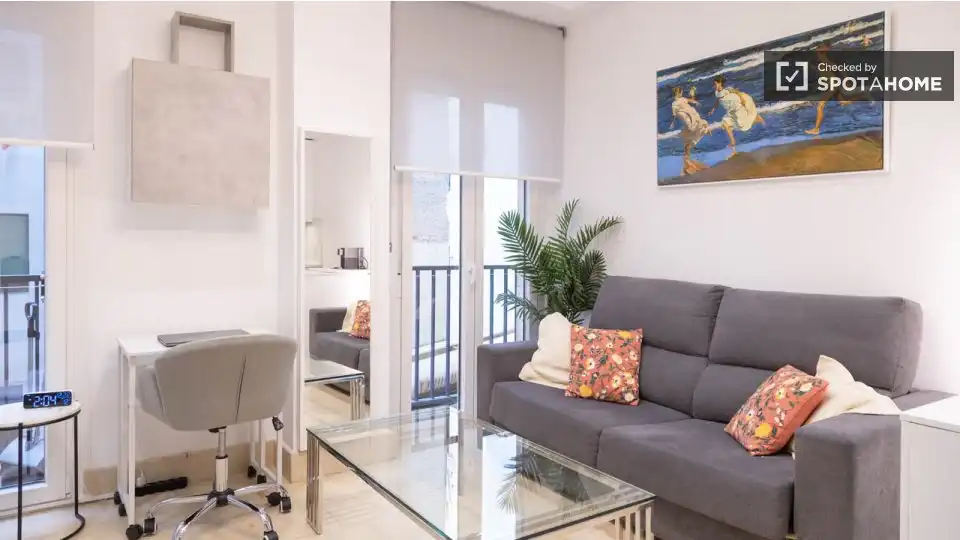 Wohnung mit Terrasse zur Miete in Barrio de Salamanca, imagen 2