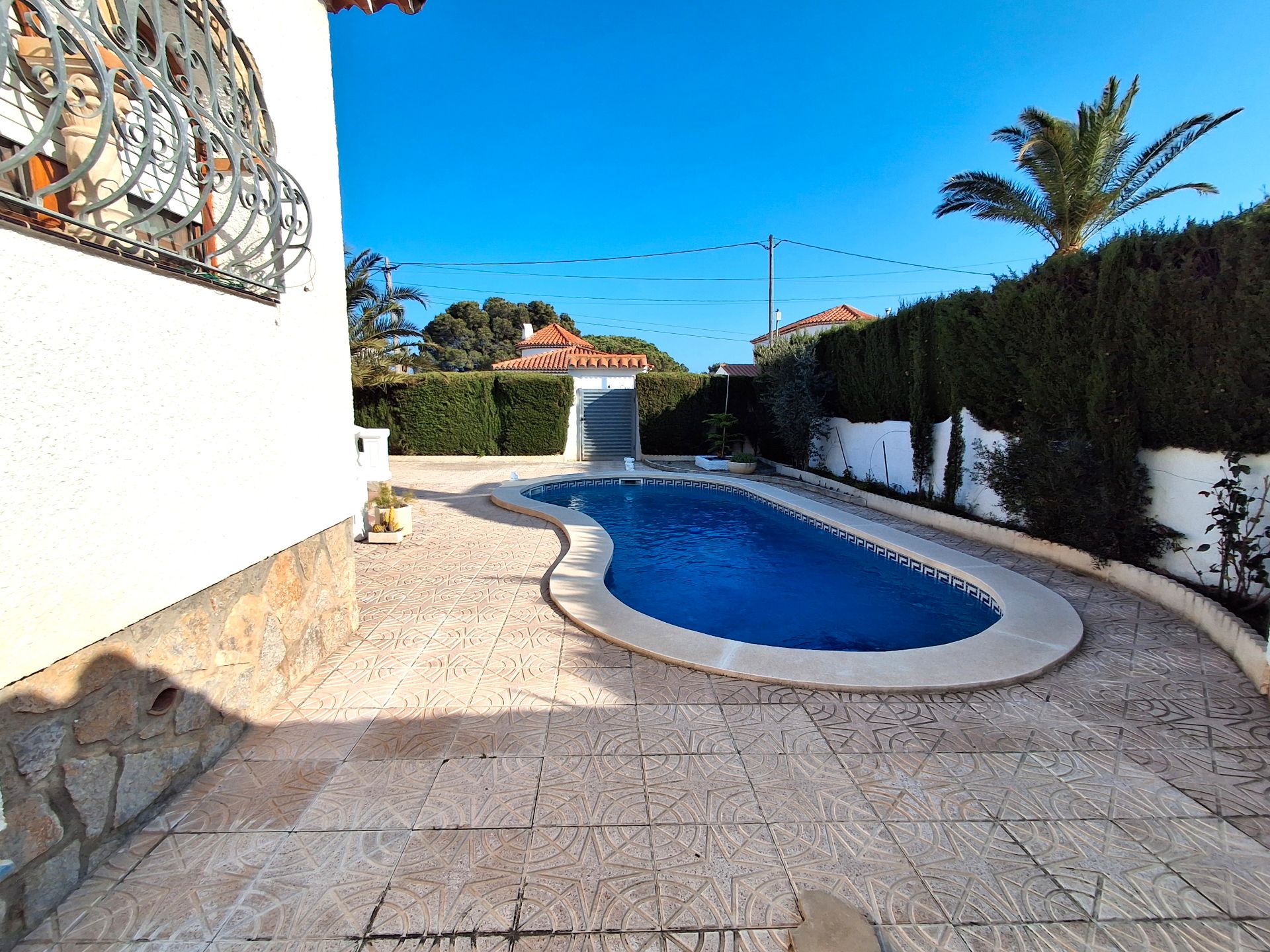 Swimming pool of Houses for sale in Mont-roig del Camp  with Air Conditioner, Heating and Private garden