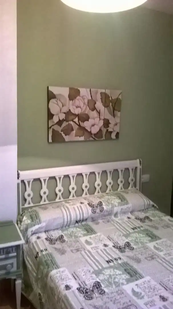 Schlafzimmer von Wohnung zur Miete in Salamanca mit Heizung, Parkett und Möbliert