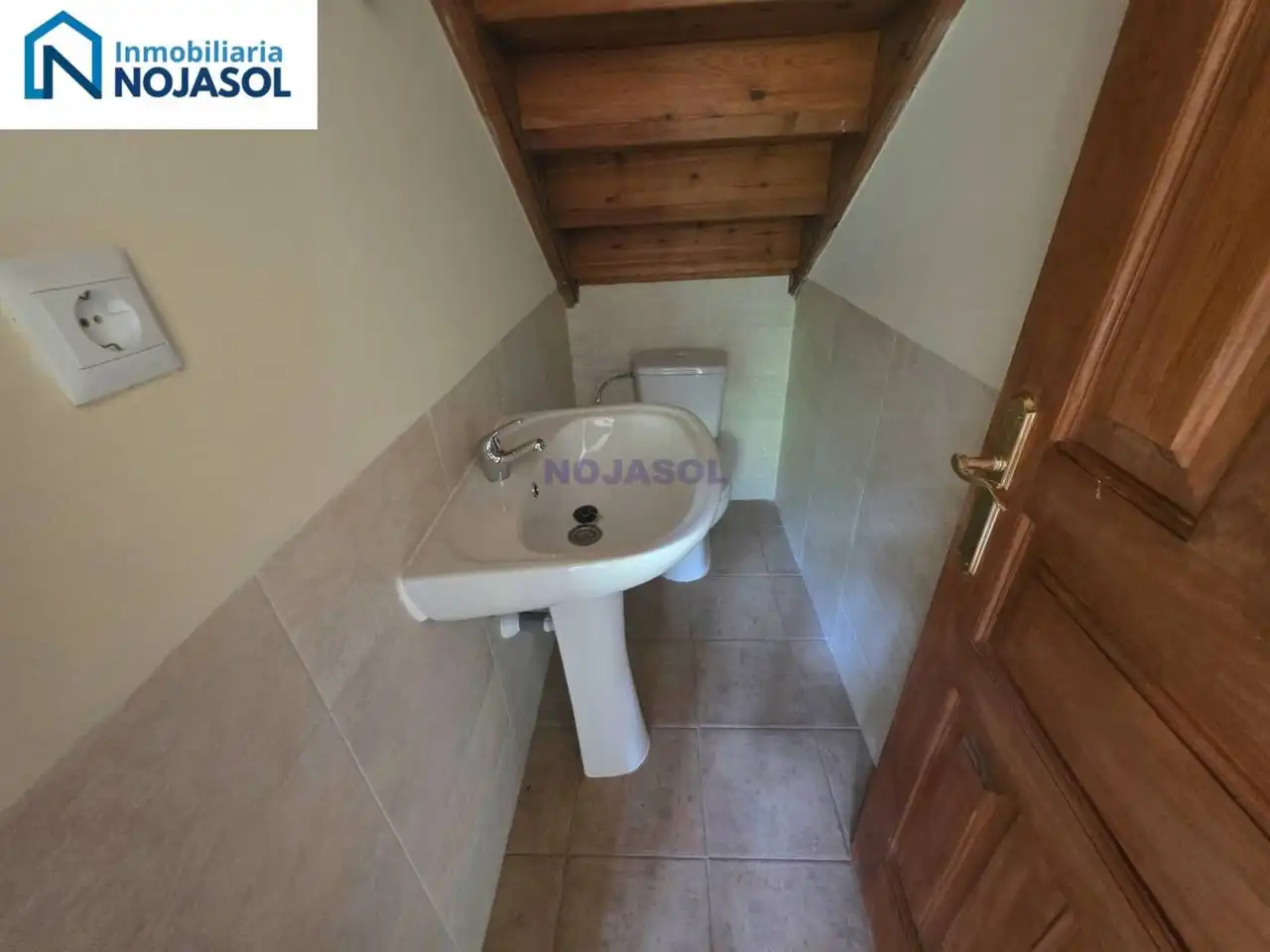 Baño de Apartamento en venta en Vega de Liébana con Calefacción, Jardín privado y Parquet