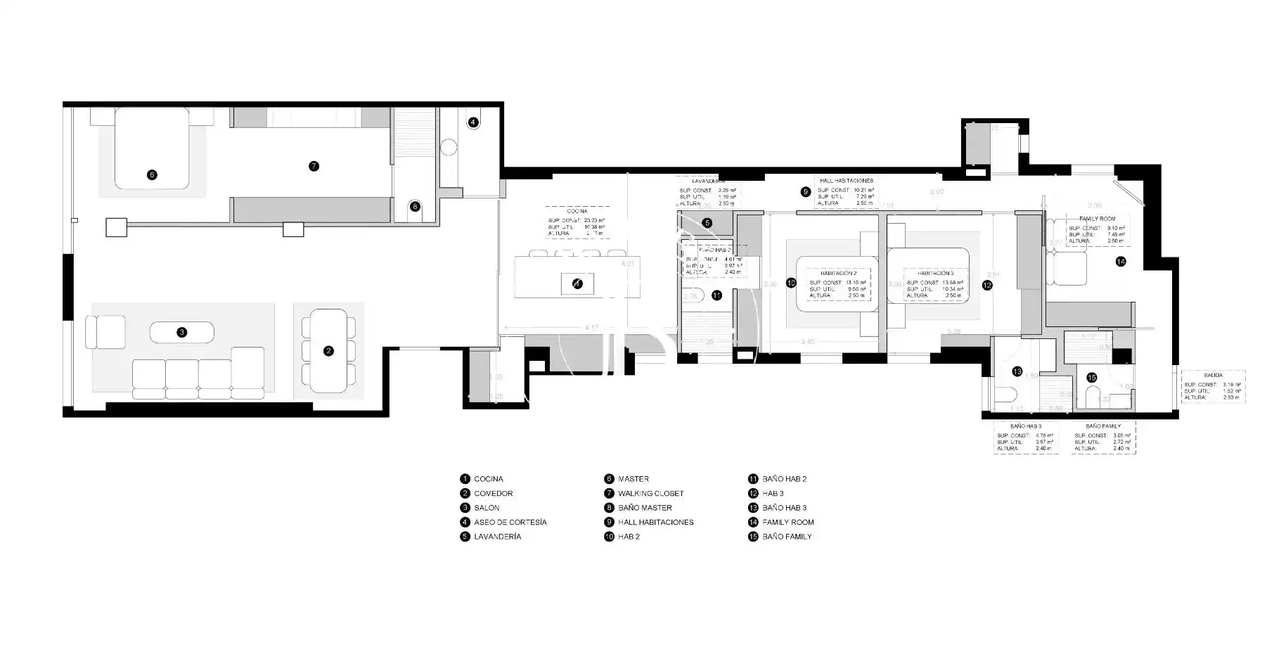 Appartement avec ascenseur à vendre à Barrio de Salamanca, imagen 17