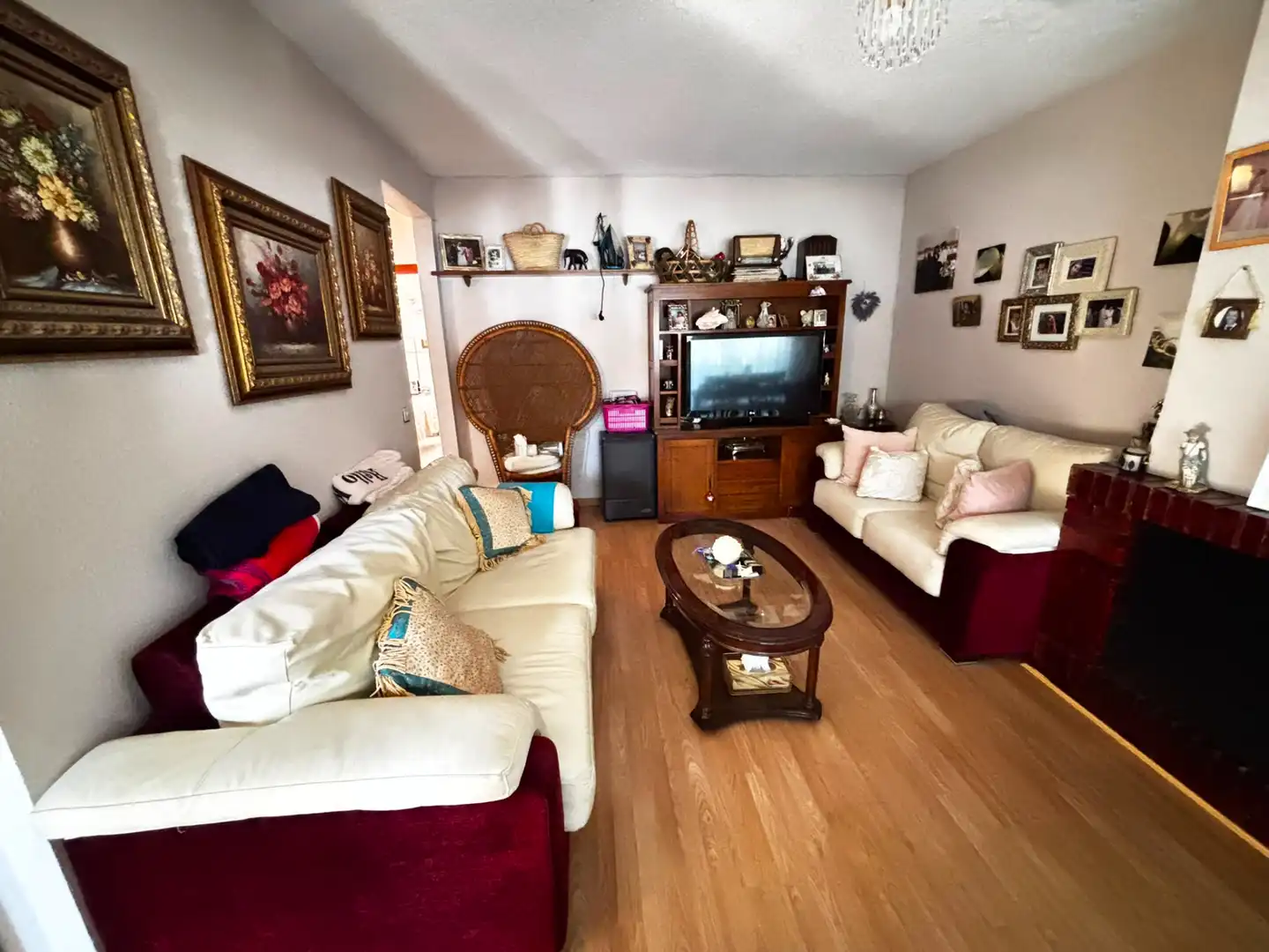 Living room of Houses for sale in Uceda  with Air Conditioner, Private garden and Terrace
