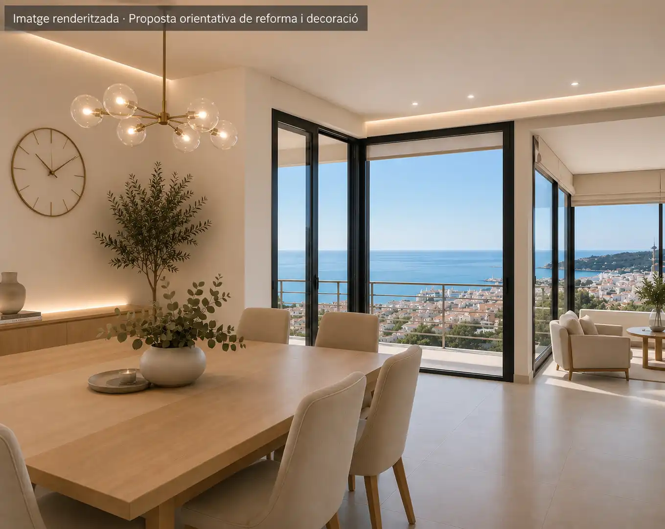 Dining room of Houses for sale in Sitges  with Air Conditioner, Heating and Private garden