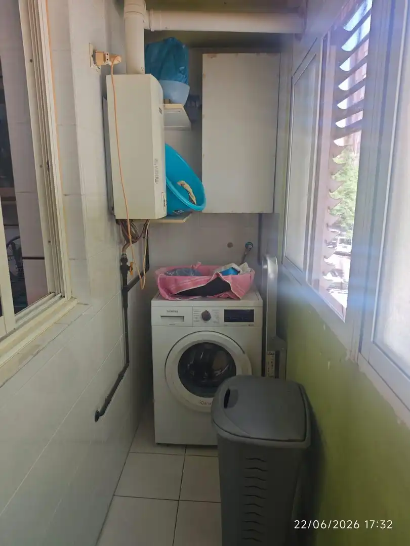 Kitchen of Flat for sale in Valencia  with Air Conditioner and Parquet flooring
