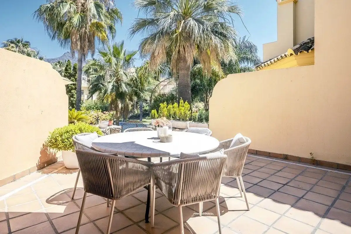 Terrassa de Casa adosada en venda en Marbella amb Terrassa i Piscina