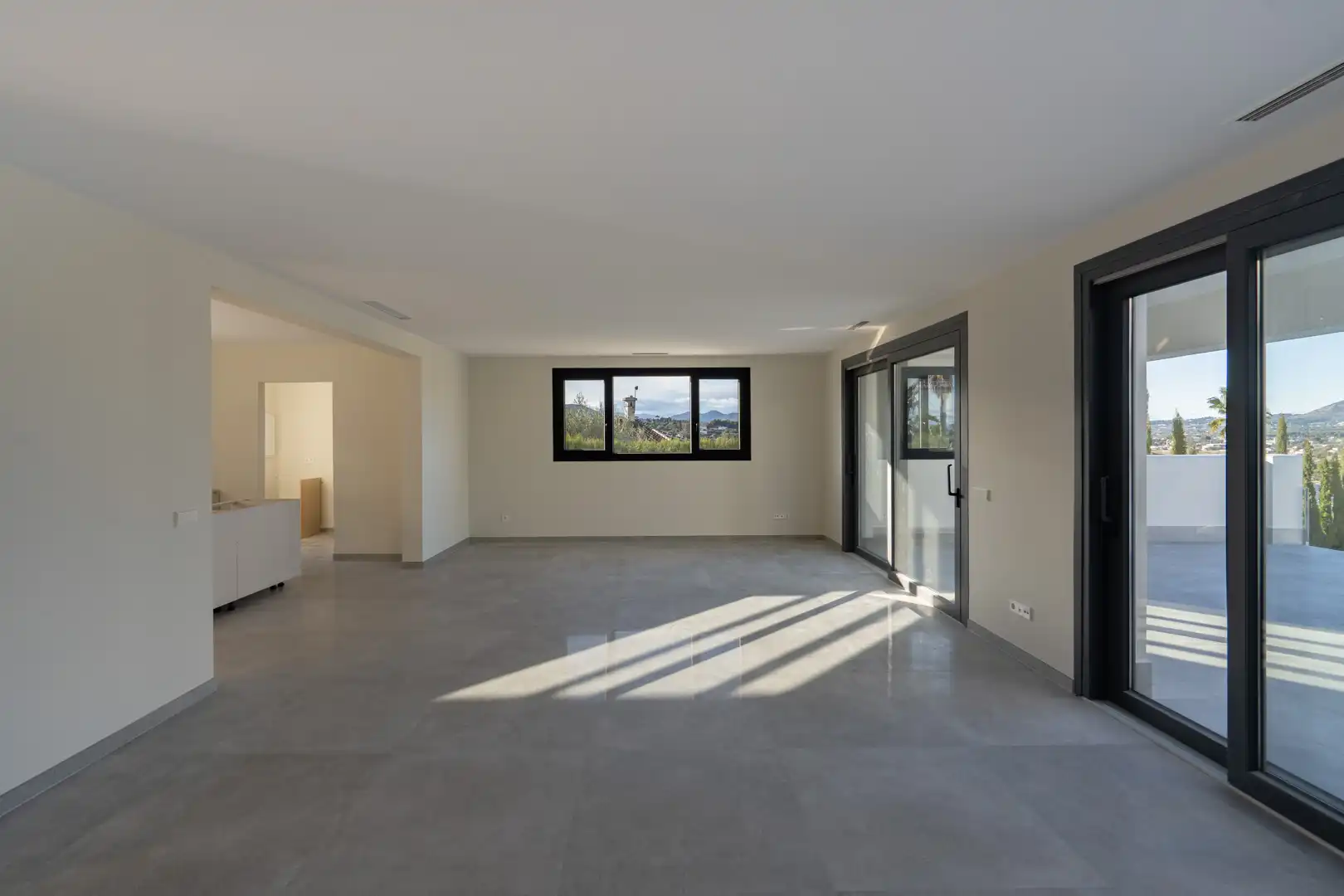 Sala d'estar de Casa o xalet en venda en Jávea / Xàbia amb Aire condicionat, Calefacció i Jardí privat