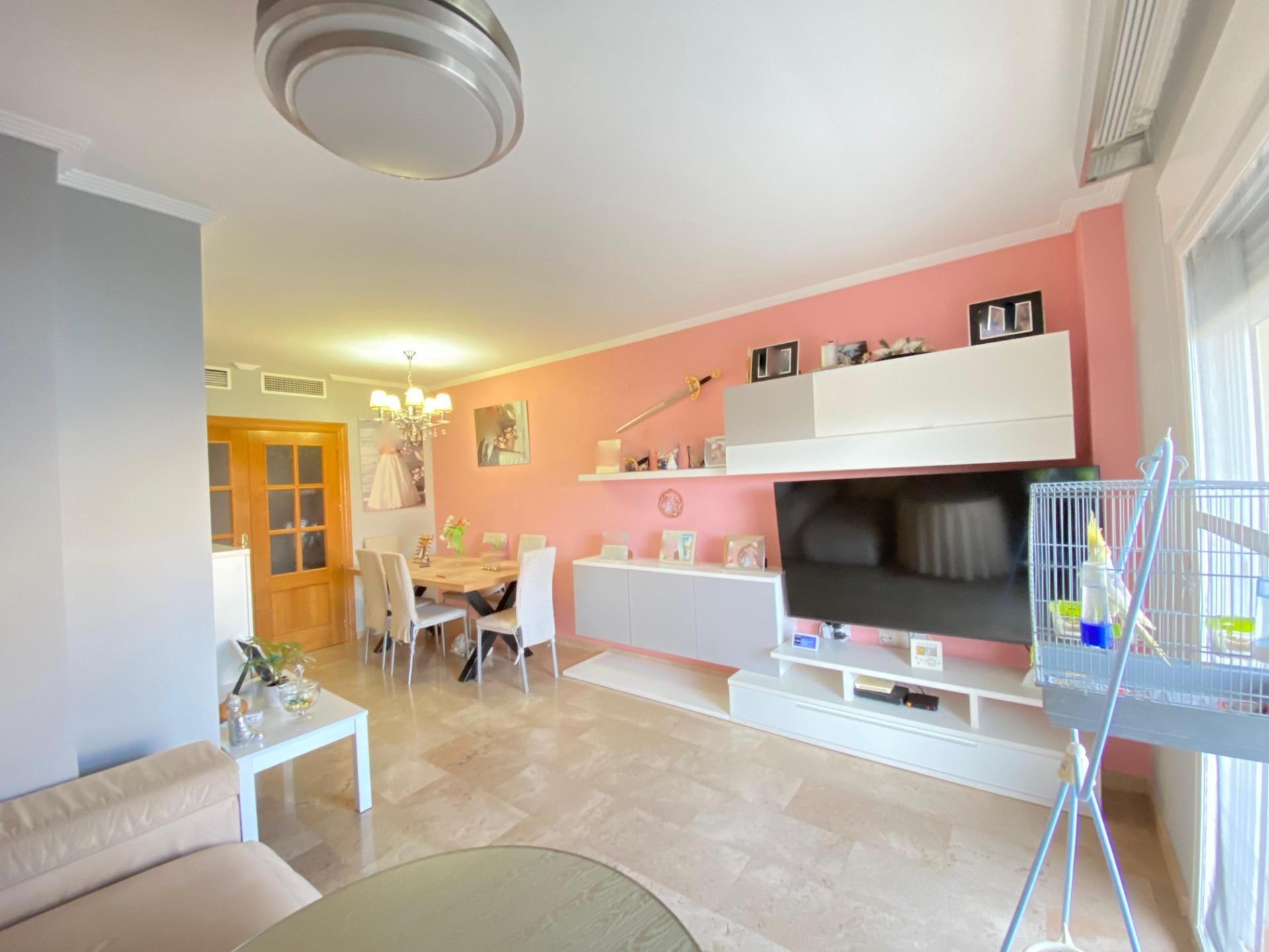 Living room of Flat for sale in Lorca  with Air Conditioner, Heating and Terrace
