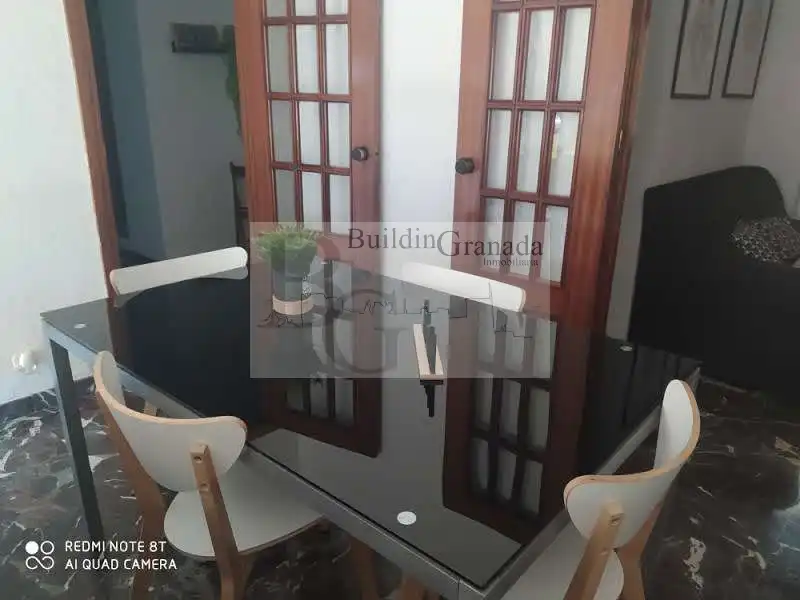 Balcony of Flat for rent in Granada  with Terrace and Furnished