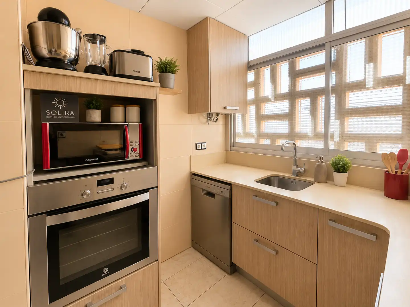 Kitchen of Flat for sale in Tarragona  with Air Conditioner, Heating and Parquet flooring