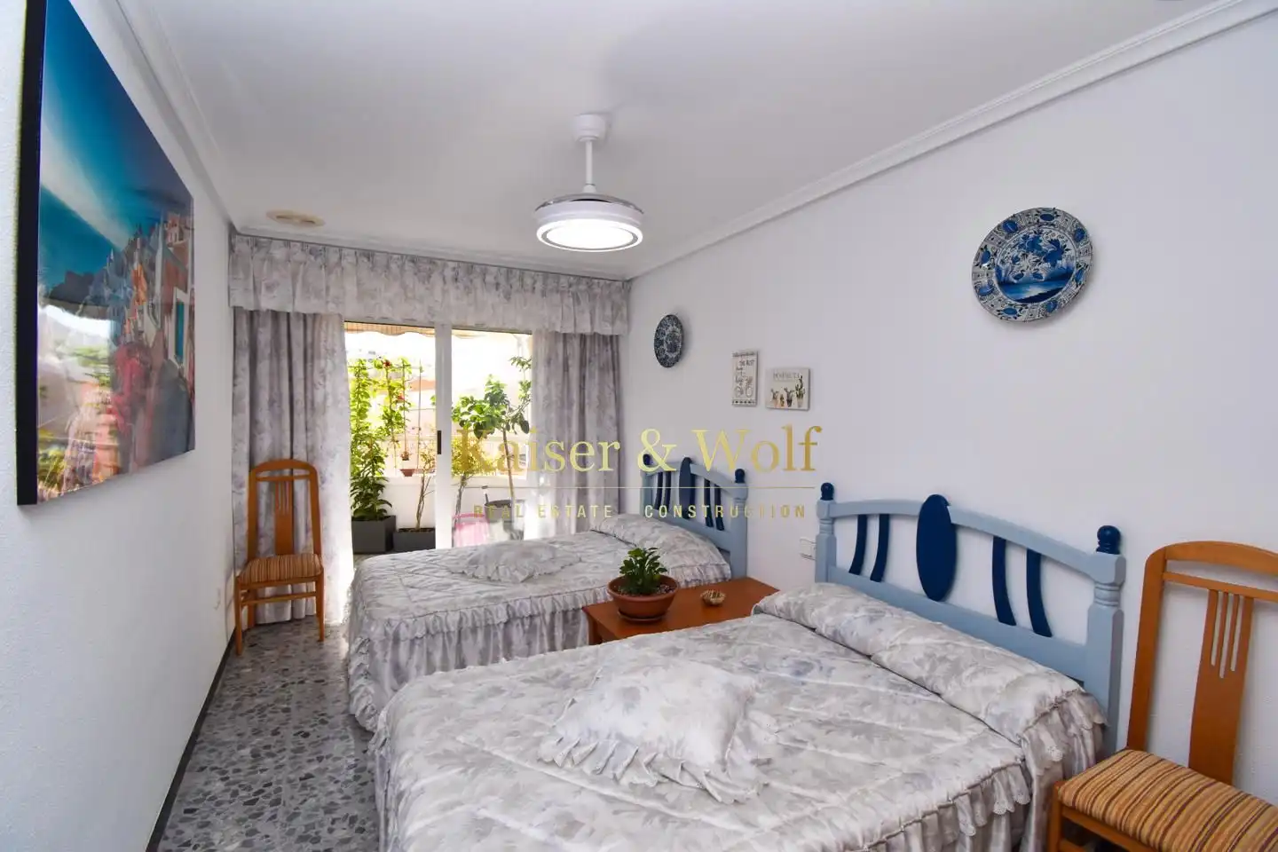 Bedroom of Flat for sale in Santa Pola  with Air Conditioner and Terrace