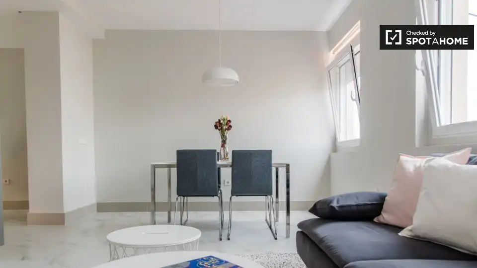 Comedor de Piso de alquiler en Valencia con Aire acondicionado, Calefacción y Amueblado