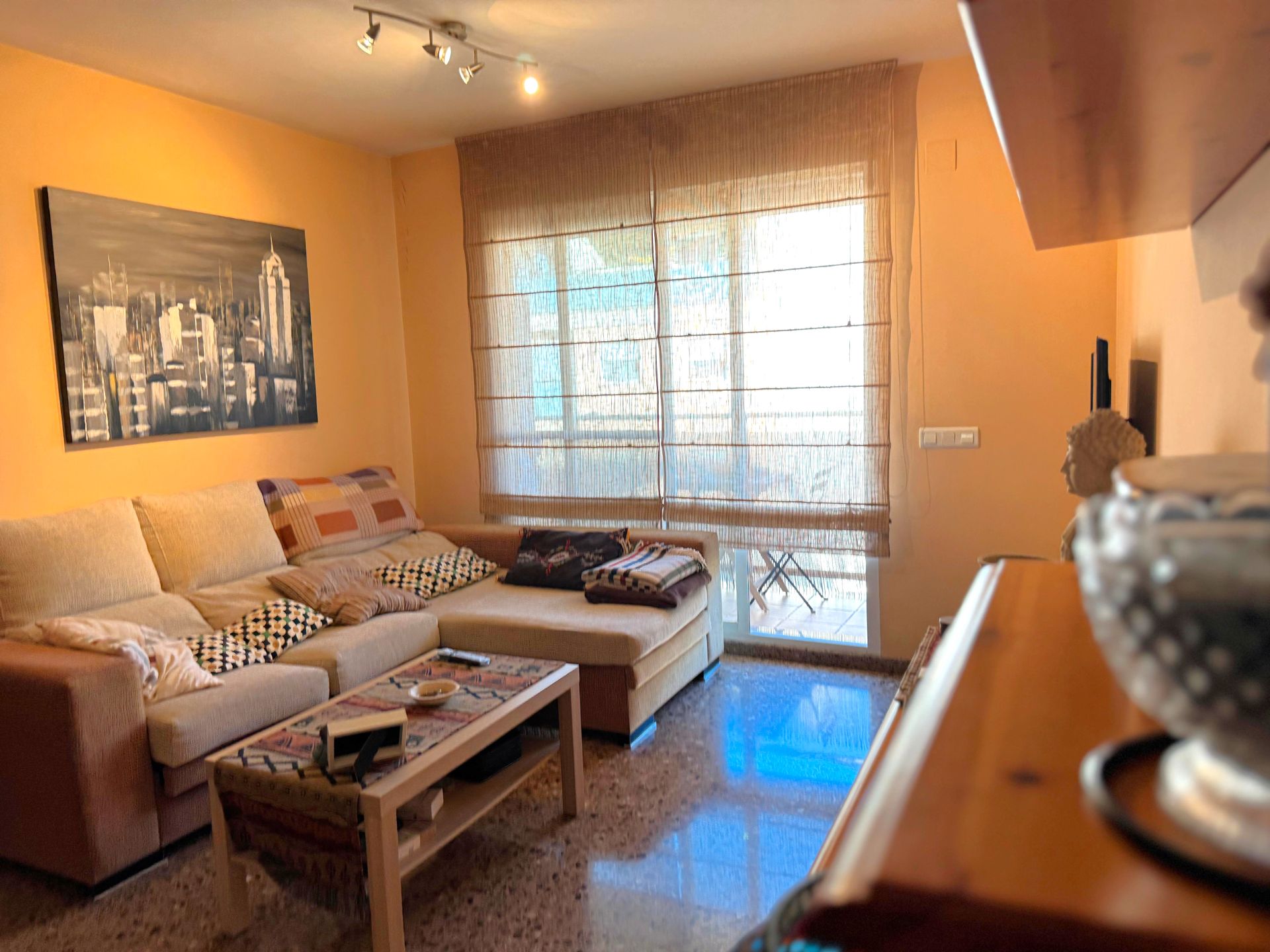 Living room of Flat for sale in Catarroja  with Air Conditioner, Heating and Balcony