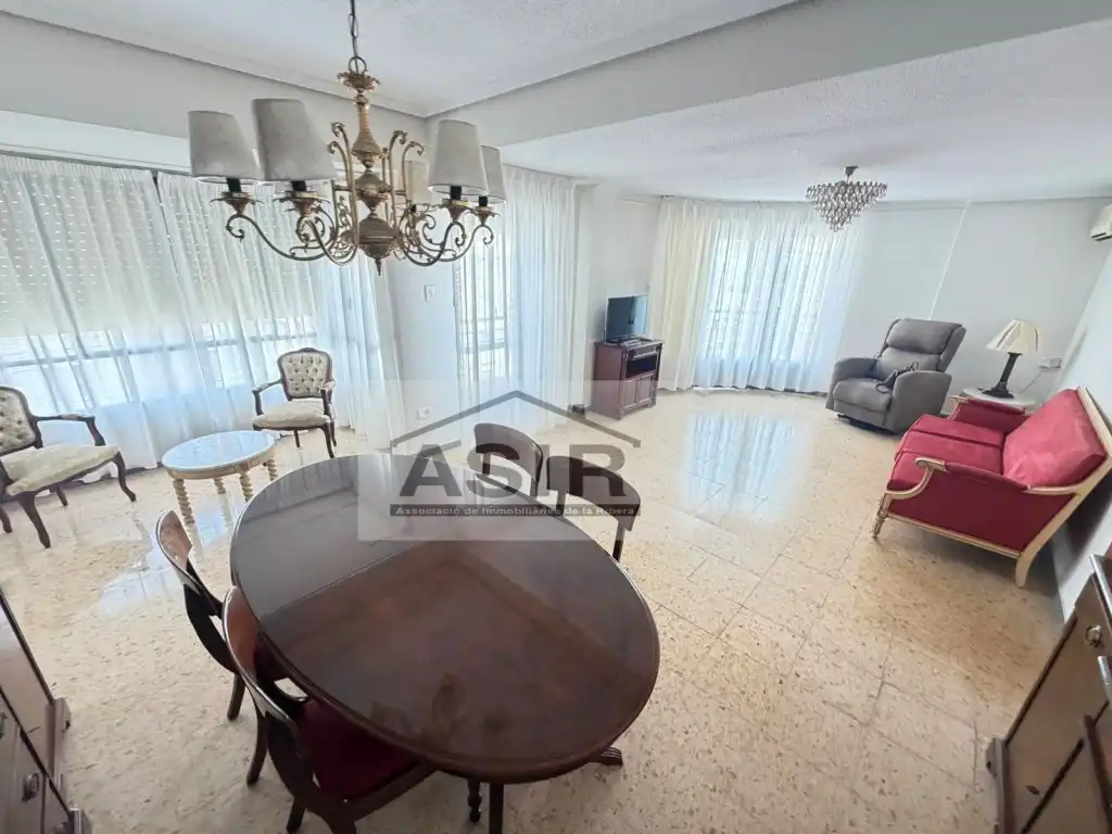 Sala de estar de Piso de alquiler en Alzira con Balcón
