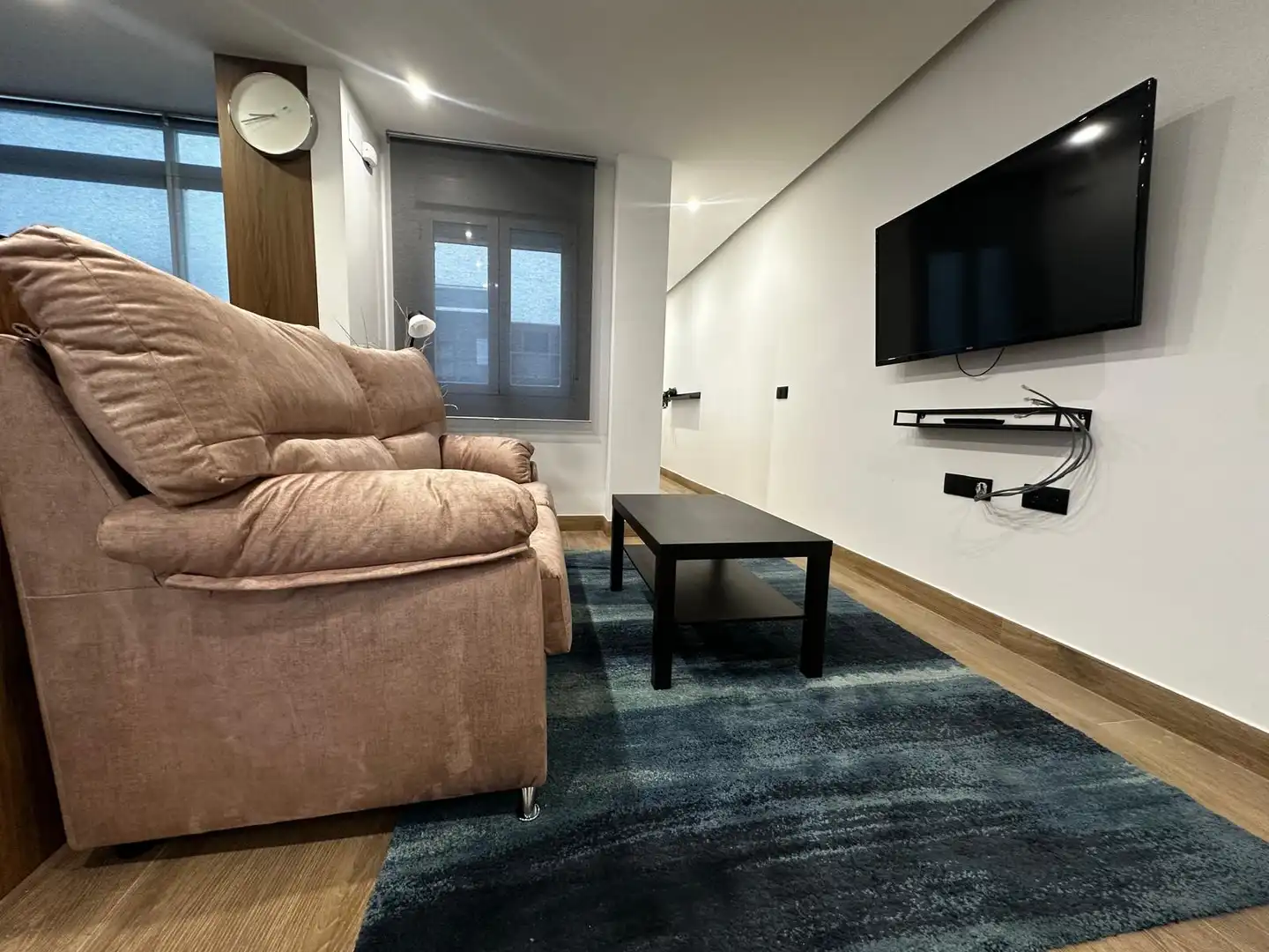 Sala d'estar de Pis en venda en Jaén amb Aire condicionat, Moblat i Balcó