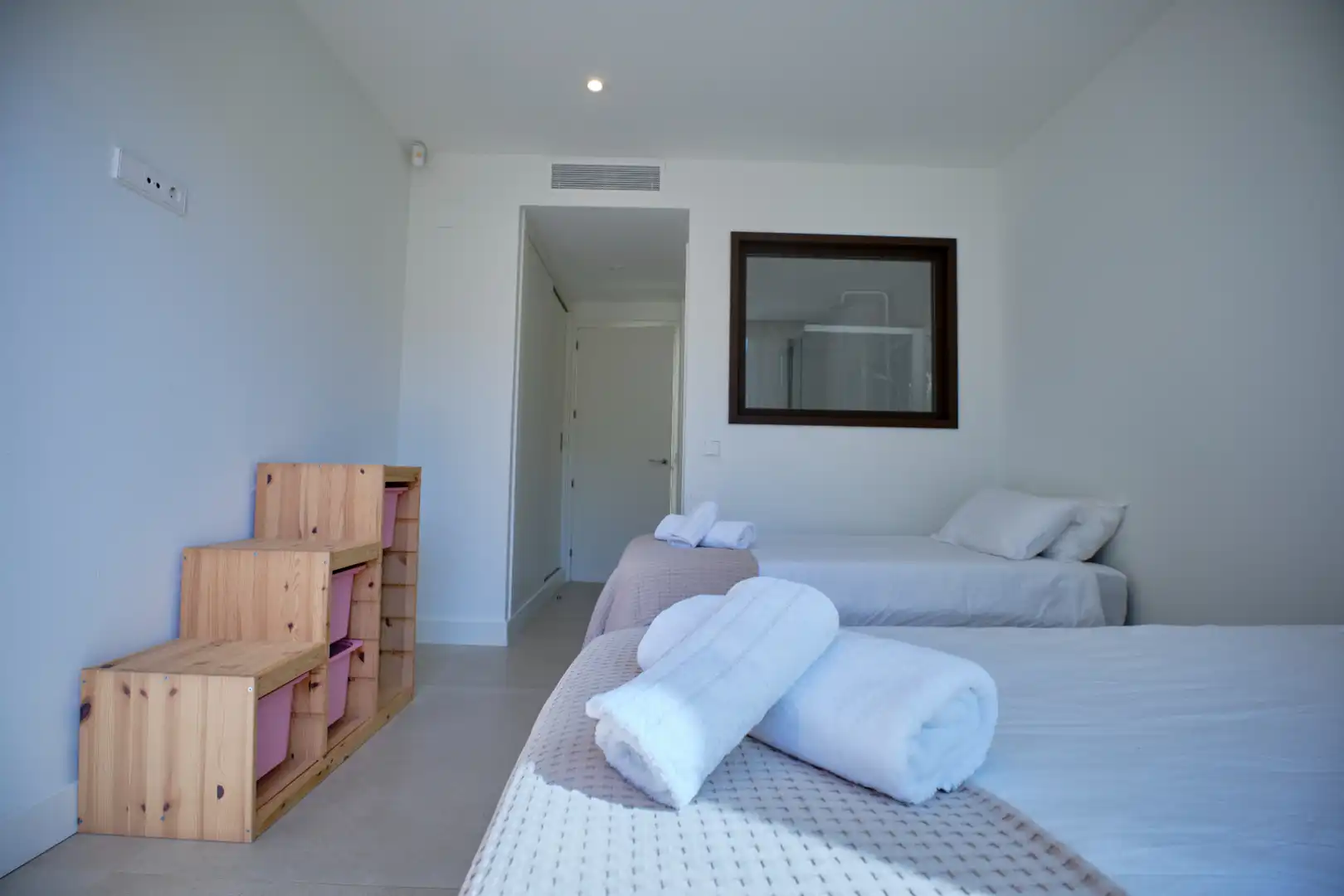 Bedroom of Houses for rent in Mont-ras  with Air Conditioner, Heating and Private garden