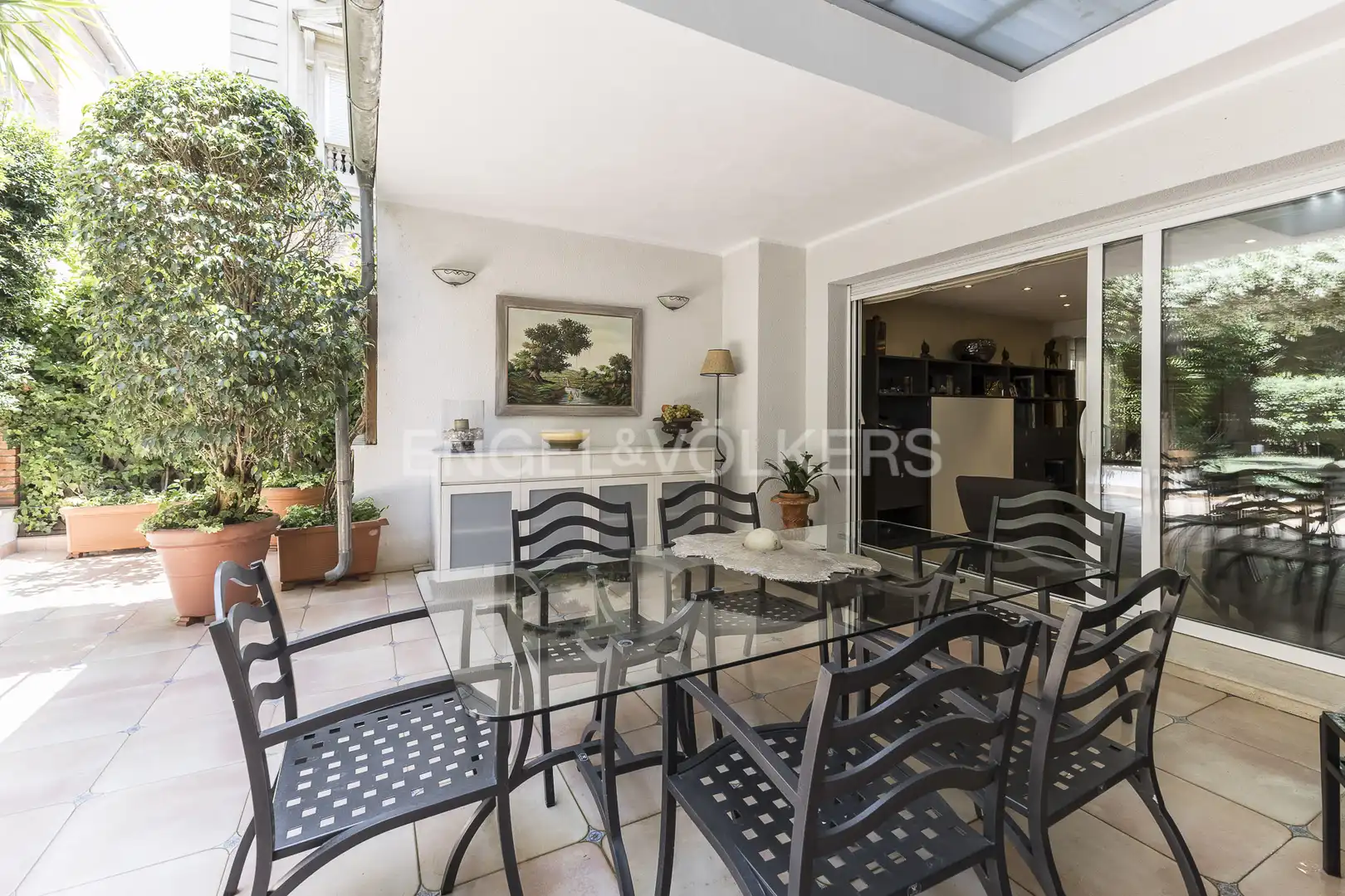 Terraza de Casa o chalet en venta en Barcelona con Aire acondicionado, Calefacción y Jardín privado