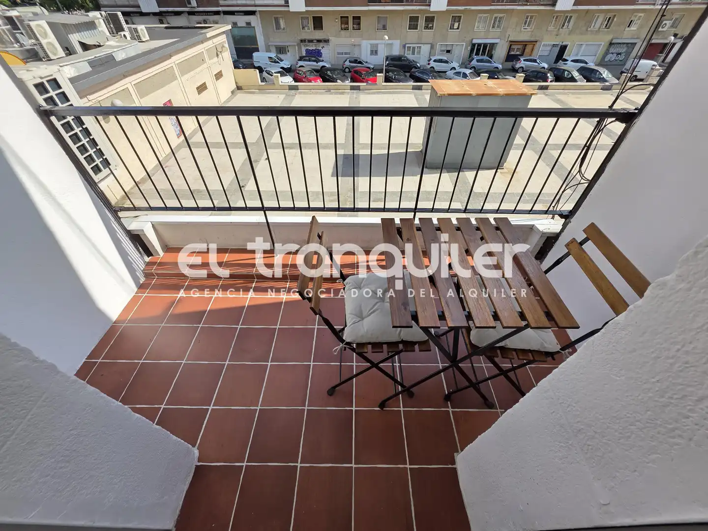 Terrasse von Wohnung zur Miete in Madrid mit Klimaanlage, Terrasse und Möbliert