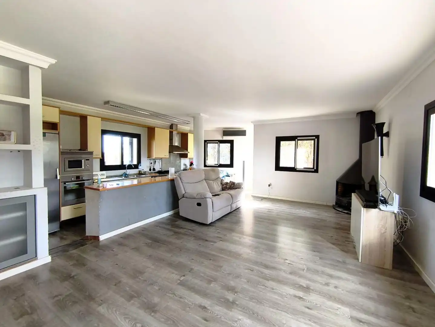 Sala de estar de Casa o chalet en venta en Bell-lloc d'Urgell con Calefacción, Jardín privado y Terraza