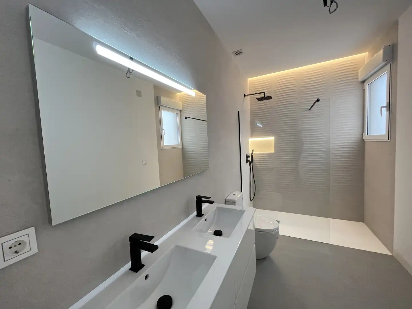 Badezimmer von Haus oder Chalet zum Verkauf in Abanilla mit Heizung und Internet