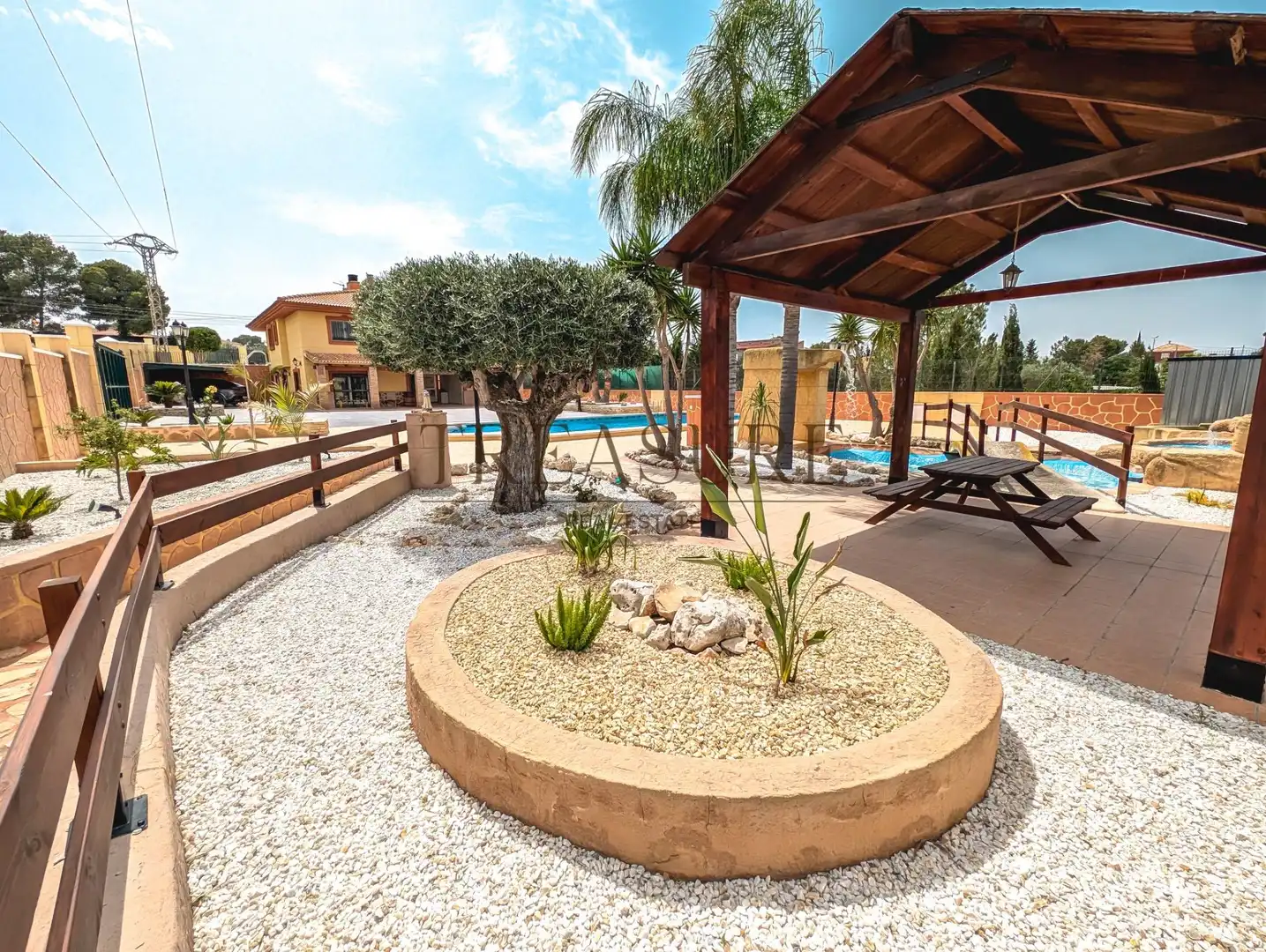 Jardín de Casa o chalet en venta en Molina de Segura con Trastero, Piscina y Amueblado
