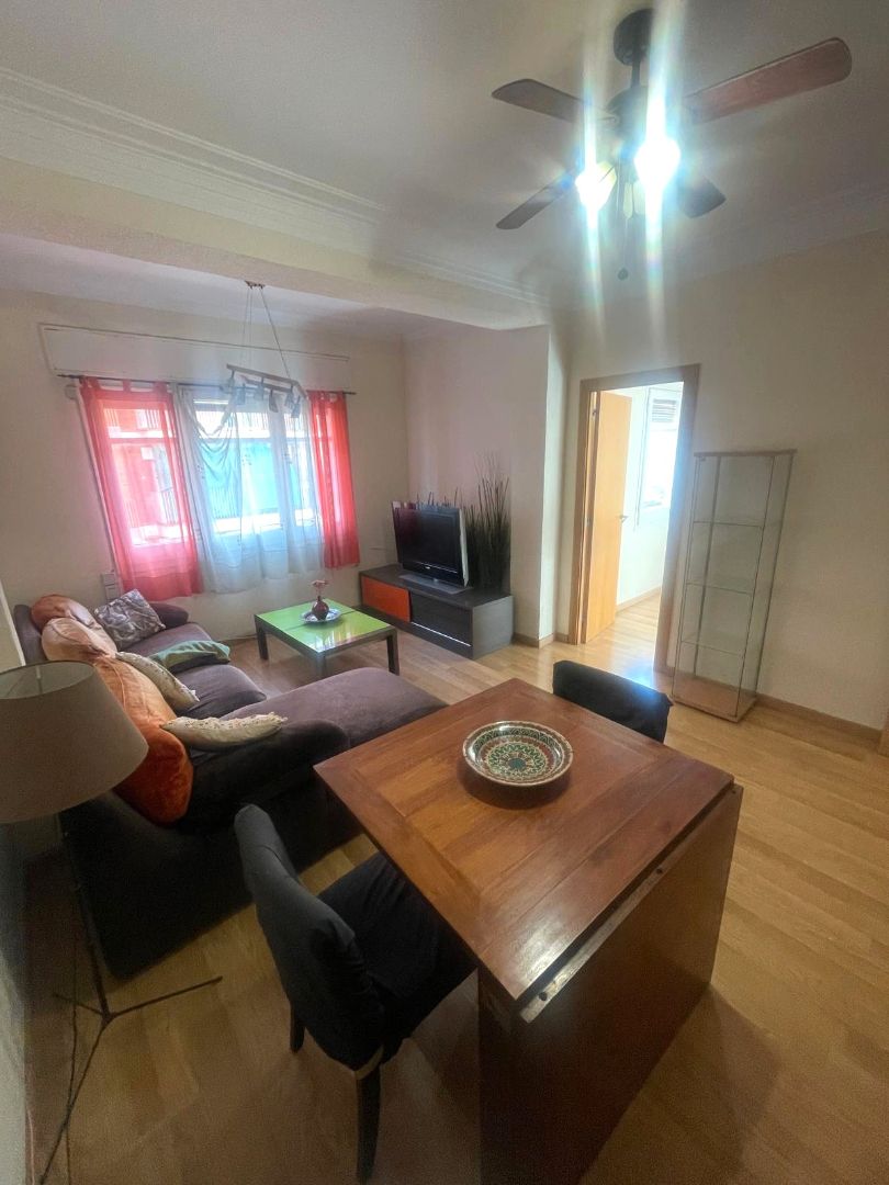 Sala d&#x27;estar de Pis en venda en  Barcelona Capital