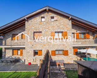 Exterior view of Single-family semi-detached for sale in Urús  with Heating, Private garden and Parquet flooring