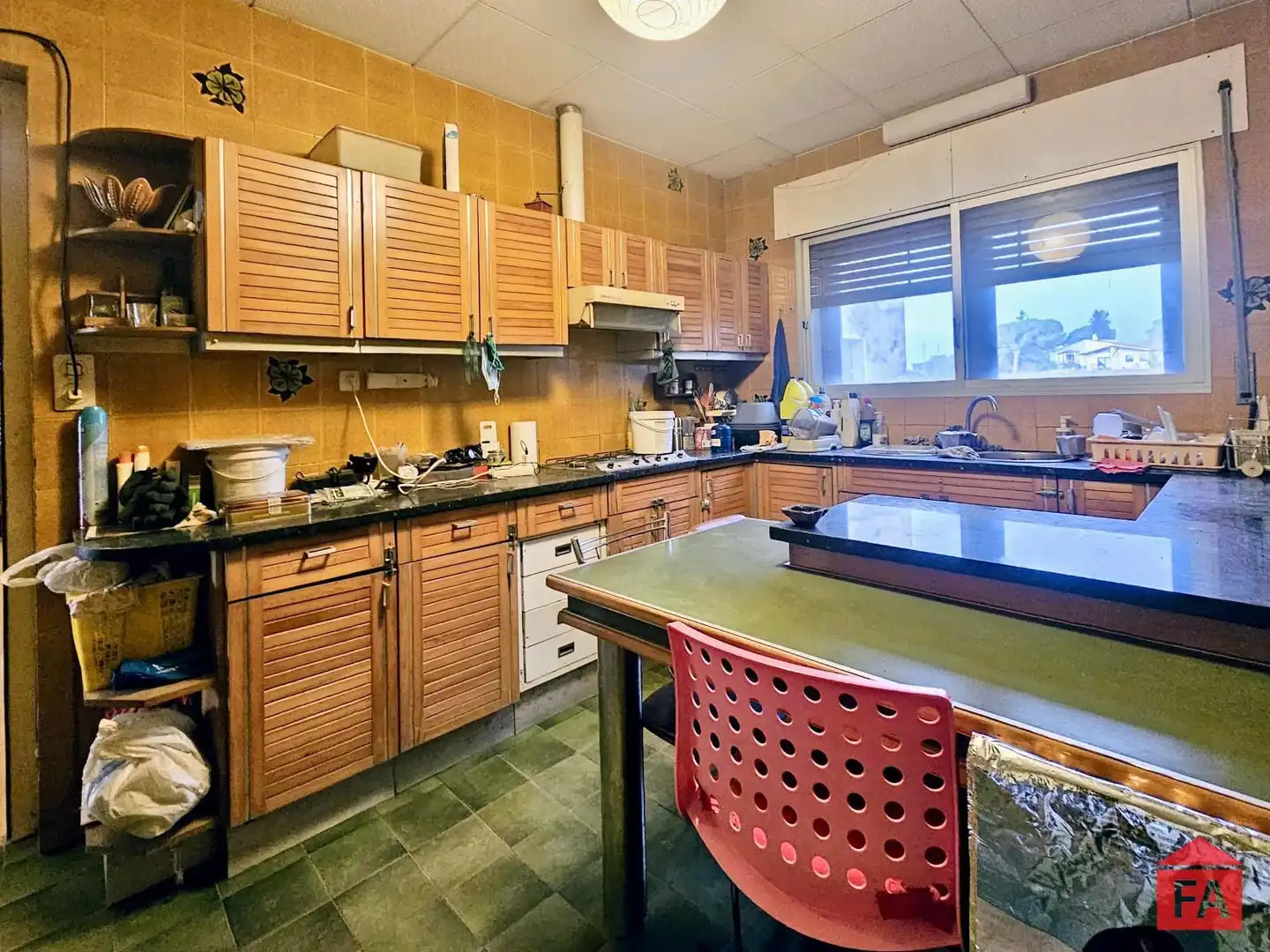 Cocina de Finca rústica en venta en Santa Oliva con Trastero y Piscina