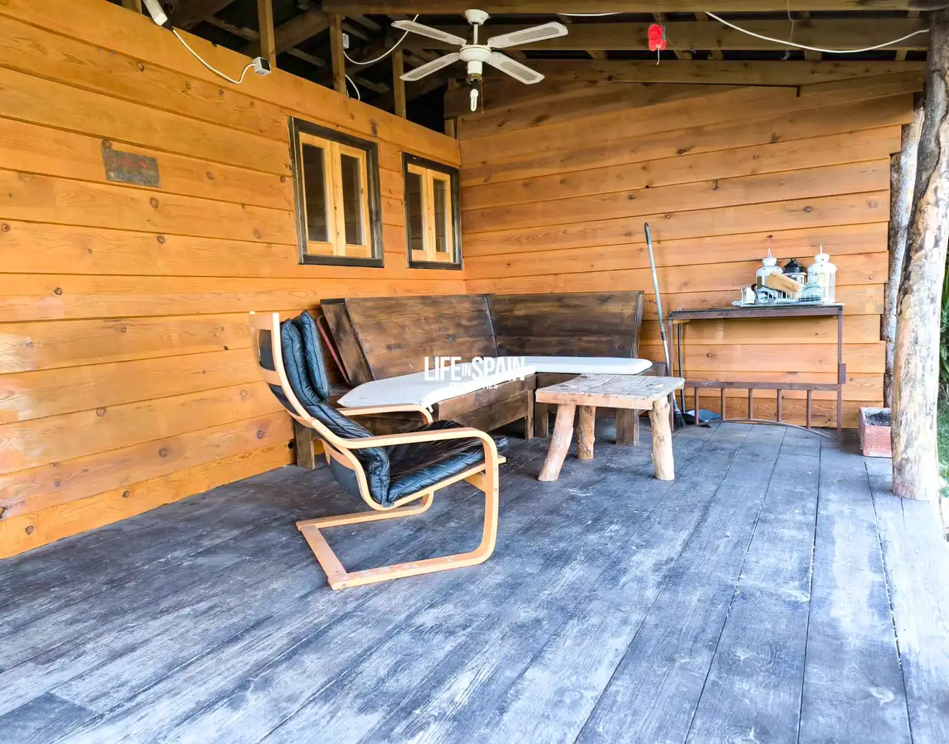 Terrasse von Country house zum Verkauf in Rasquera mit Klimaanlage, Privatgarten und Terrasse