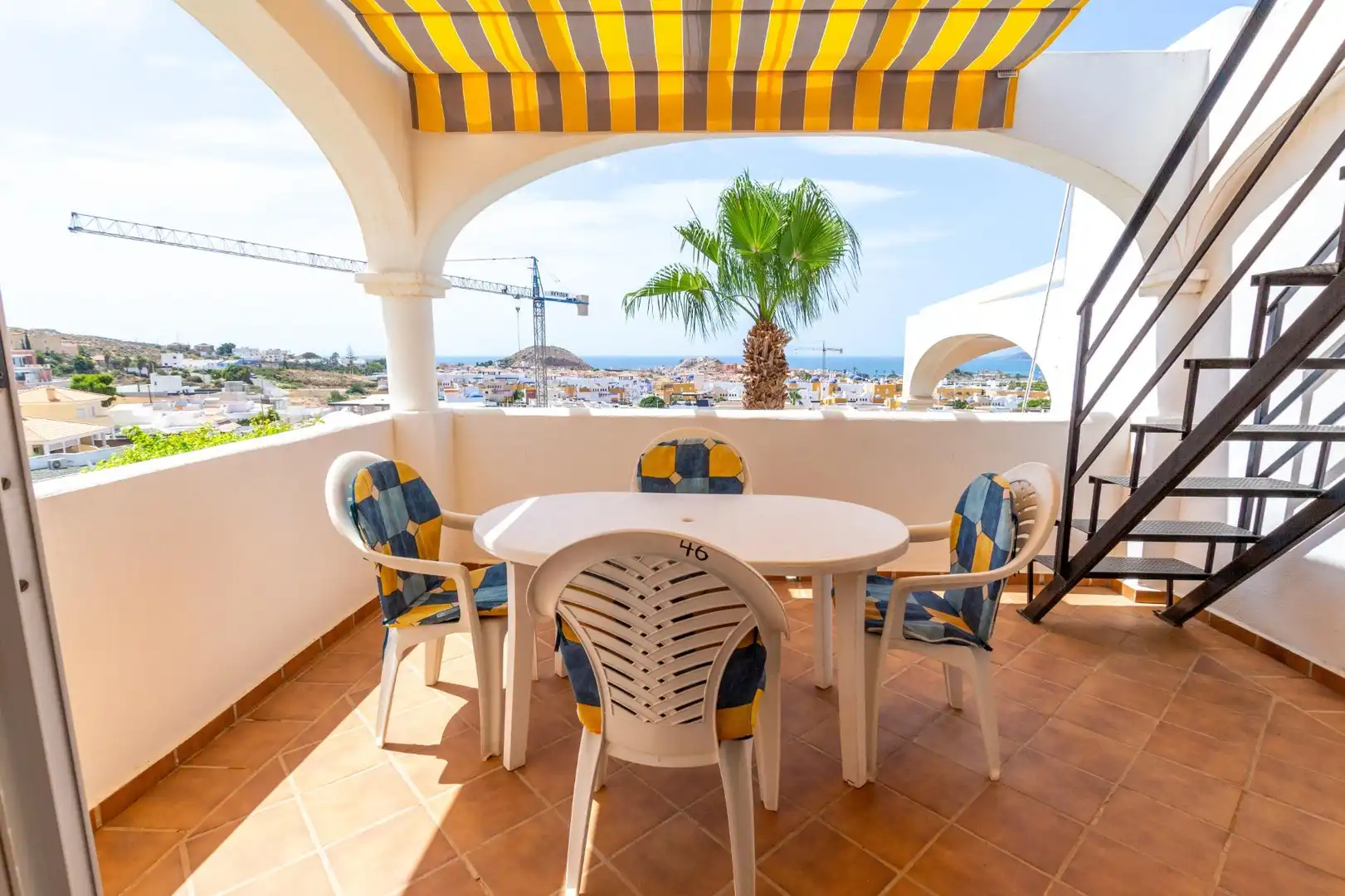Terrace of Flat for sale in Pulpí  with Air Conditioner, Private garden and Terrace