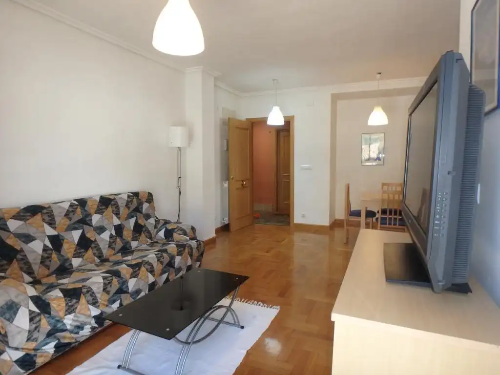 Wohnzimmer von Wohnung zum Verkauf in Yesa mit Heizung und Möbliert