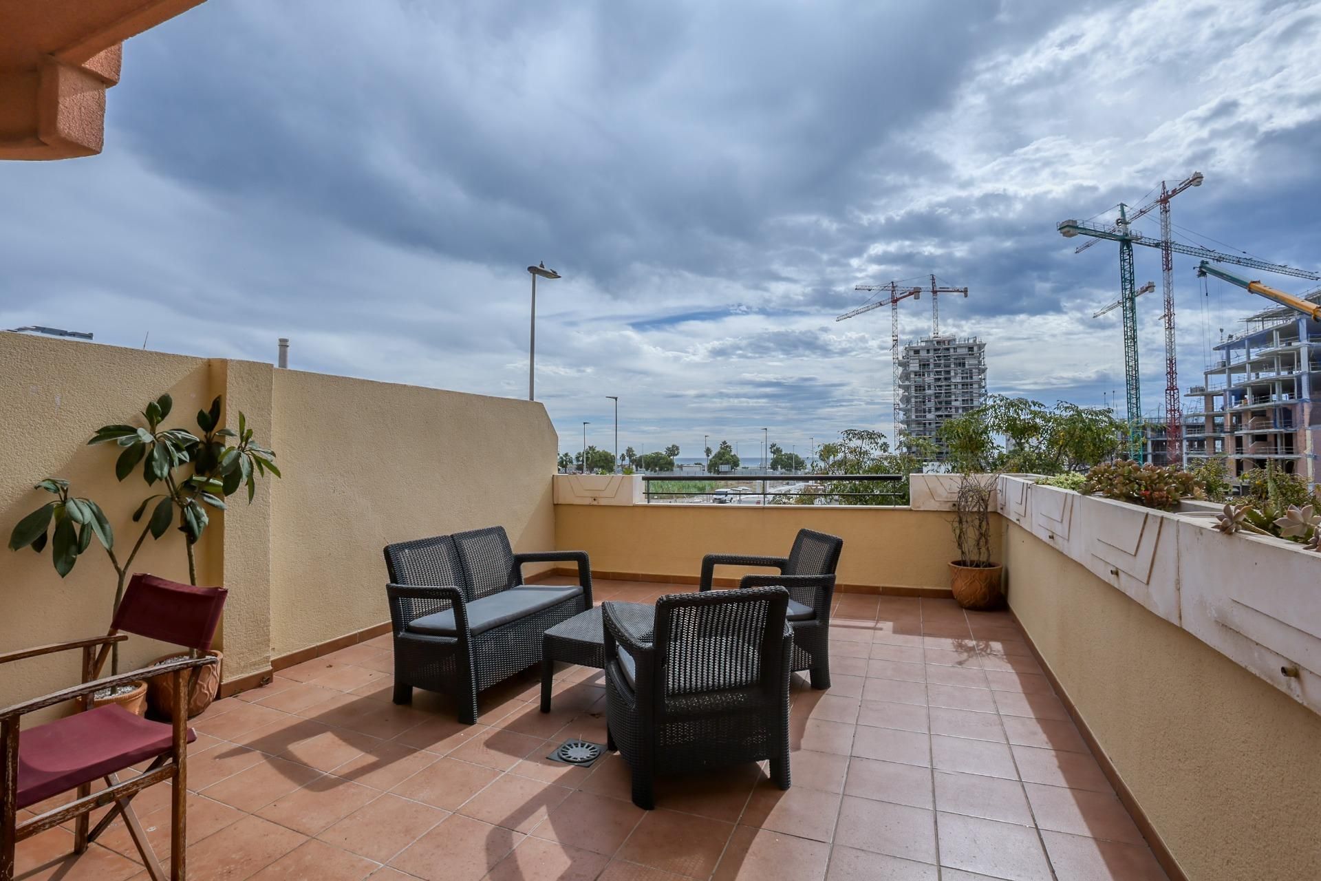 Terrassa de Apartament en venda en Málaga Capital amb Jardí privat, Terrassa i Piscina comunitària