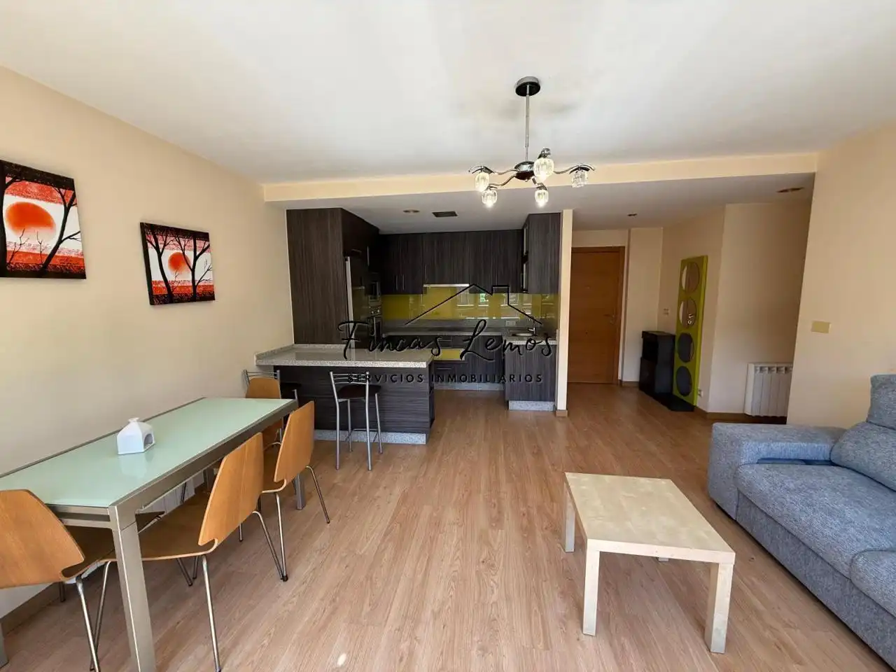 Kitchen of Flat for rent in Vimianzo  with Heating, Storage room and Furnished