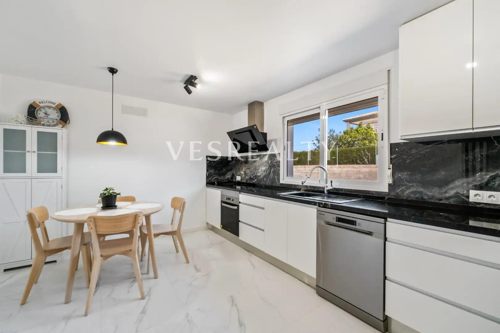 Cocina de Casa o chalet en venta en Busot con Aire acondicionado, Calefacción y Terraza