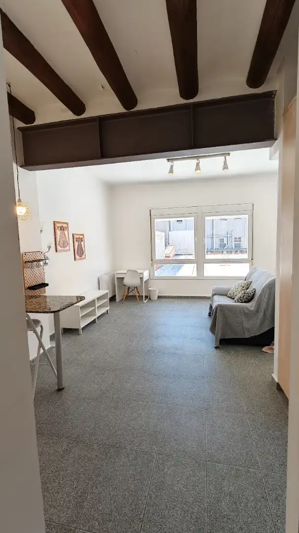 Sala de estar de Piso de alquiler en Manresa con Amueblado