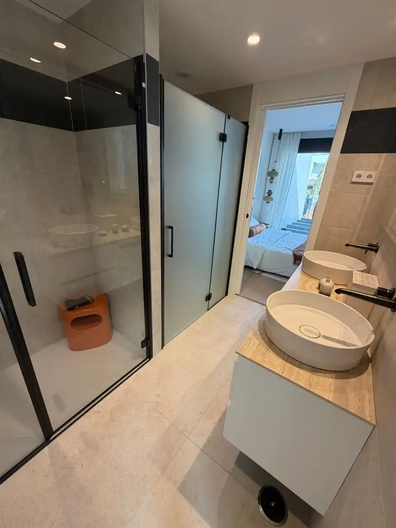 Bathroom of Houses for sale in Torrelodones  with Air Conditioner, Heating and Private garden